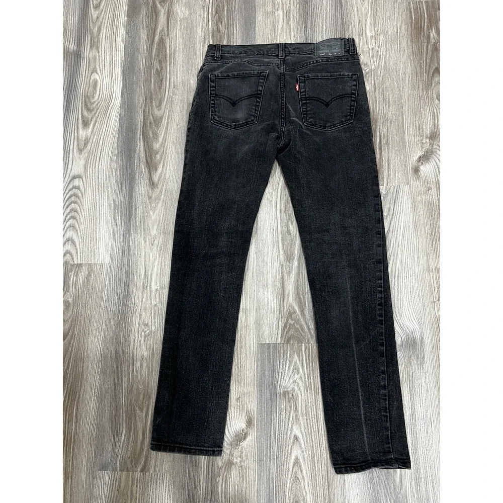 Levi's 510 Men's Black/Black Skinny Fit Jeans Size 29x31. Black‎ Label, Egypt